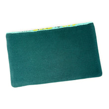 Load image into Gallery viewer, Statement beaded clutch with botanical design and envelope flap closure