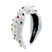 Load image into Gallery viewer, A trendy women's headband adorned with various colorful beads