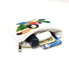 Load image into Gallery viewer, toucan beaded Coin Purse Pouch, parrot Beaded Coin Purse, parrot toucan Purse, tropical Beaded Purse, Summer Coin Purse, Best Friend Gift, Boho bags, Wallets for her, boho gifts, boho pouch, boho accessories, best friend gifts, tween girl gifts, summer tropical beaded coin pouch, miscellaneous gifts, best seller, best selling items, bachelorette gifts, birthday gifts, preppy beaded wallet, party favors, bachelorette bag, money pouch, wallets for girls, bohemian wallet, batch gifts, mother’s day gift, tropic