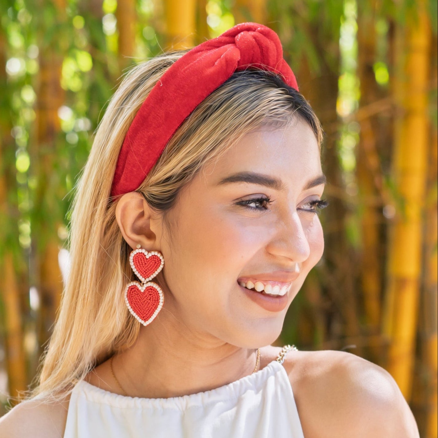 Valentine earrings sales