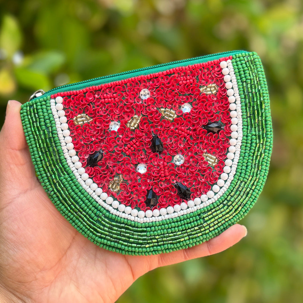 fruity beaded Coin Purse Pouch, Beaded Coin Purse, watermelon Purse, watermelon Beaded Purse, Summer Coin Purse, Best Friend Gift, Boho bags, Wallets for her, boho gifts, boho pouch, boho accessories, best friend gifts, tween girl gifts, watermelon beaded coin pouch, miscellaneous gifts, best seller, best selling items, bachelorette gifts, birthday gifts, preppy beaded wallet, party favors, bachelorette bag, money pouch, wallets for girls, bohemian wallet, batch gifts, mother’s day gift, fruit purse, fruity