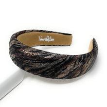 Load image into Gallery viewer, Zebra print headband on a white background
