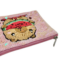 Load image into Gallery viewer, Fun capybara pouch with a watermelon graphic