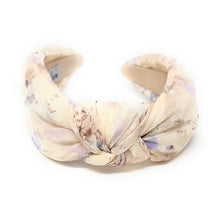Load image into Gallery viewer, Pastel color trendy satin headband with a unique design