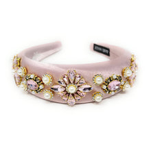 Load image into Gallery viewer, Chic pink hair accessory perfect for special occasions.