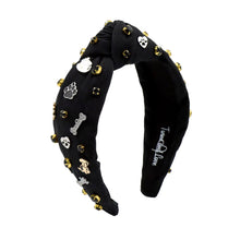 Load image into Gallery viewer, Close-up of an embellished headband featuring various playful charms.