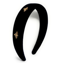 Load image into Gallery viewer, Unique hairband with bee embellishments for a trendy look.