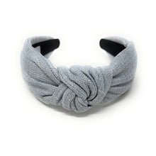 Load image into Gallery viewer, Soft fabric headband in a chic light Blue color