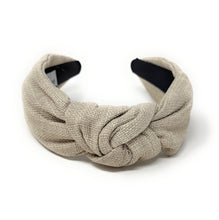 Load image into Gallery viewer,  Women's beige headband ideal for adding a chic touch to any outfit.