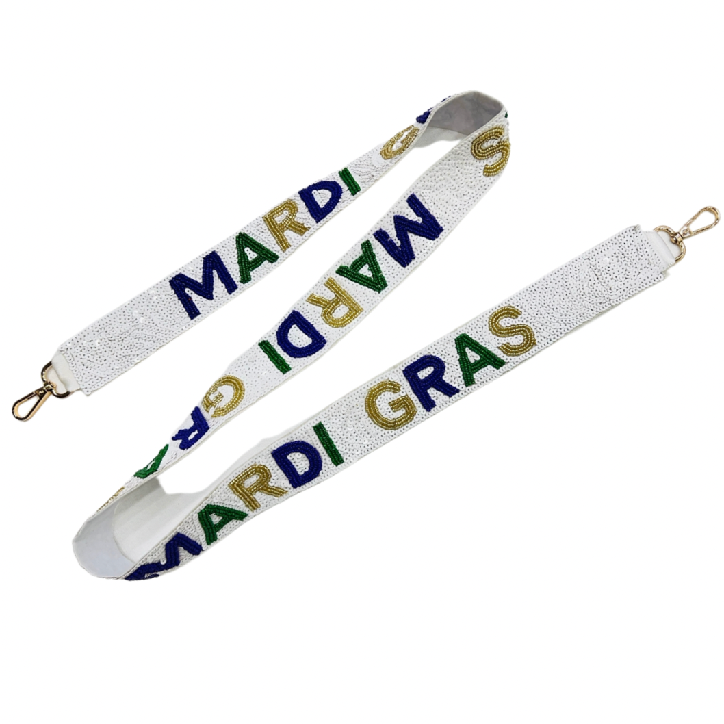 Mardi Gras Beaded Purse Strap, Guitar Strap, Crossbody Purse Straps, Crossbody Strap, Mardi Gras Purse Straps, Beaded Bag Straps, Mardi Gras Strap, beaded purse strap, beaded strap, guitar straps, beaded guitar strap, bag strap, straps for guitar, Mardi gras gifts, birthday gift for her, best selling items, best friend gift, crossbody strap, crossbody purse, camera strap, beaded strap, Best seller, Shoulder Bag Strap, Mardi gras beaded strap, New Orleans Louisiana Mardi Gras gifts, Nola bag strap