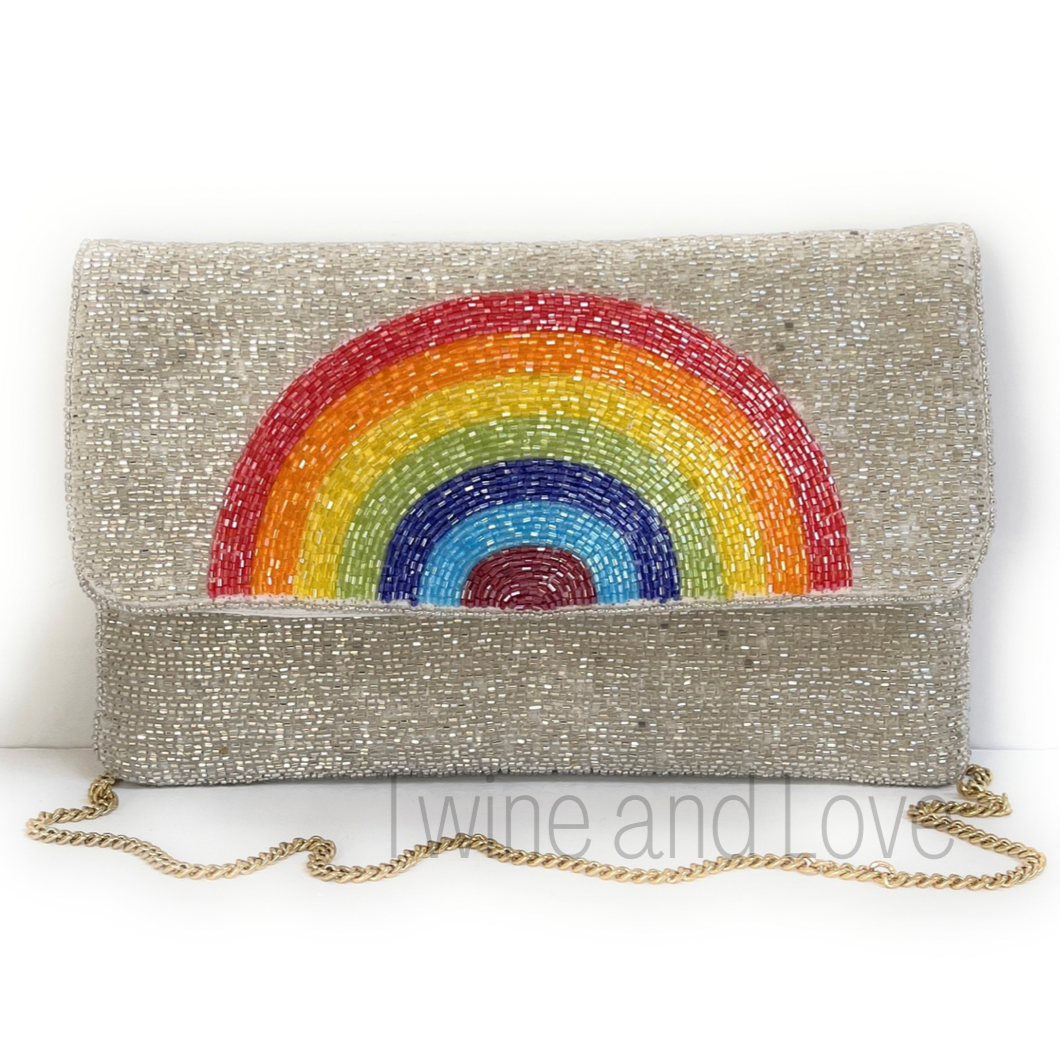 Rainbow 2025 clutch bag