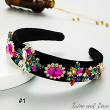 Load image into Gallery viewer, Bella Jeweled Headband (Multicolor1)