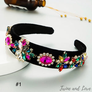Bella Jeweled Headband (Multicolor1)