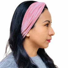 Load image into Gallery viewer, headband with button  headbands  headbands for woman  Christmas gift  workout headband  holiday gifts  ear saver headband  headbands for women  christmas gifts womens headbands  Christmas headband  nurse headband  holiday headbands headband buttons  fashion headbands  womens headband  headbands for women  stylish headbands  headbands for nurses nurses headbands  headbandstyle  designer inspired  nurse headwear  women headwear  hair accessories headbands for nurse velvet headbands