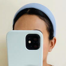 Load image into Gallery viewer, Solid color padded headband, padded headband for women, padded headband, summer headband, headband for women and girls, thick headband, knotted headband, classic headband, headbands for women, trendy headband, girls headband, chic headbands, best friend gift, statement headband, hair accessories, hair band, head band, hairband, girls headbands, Solid hairband, casual trendy headband, solid color wide headband, solid color wide padded headband