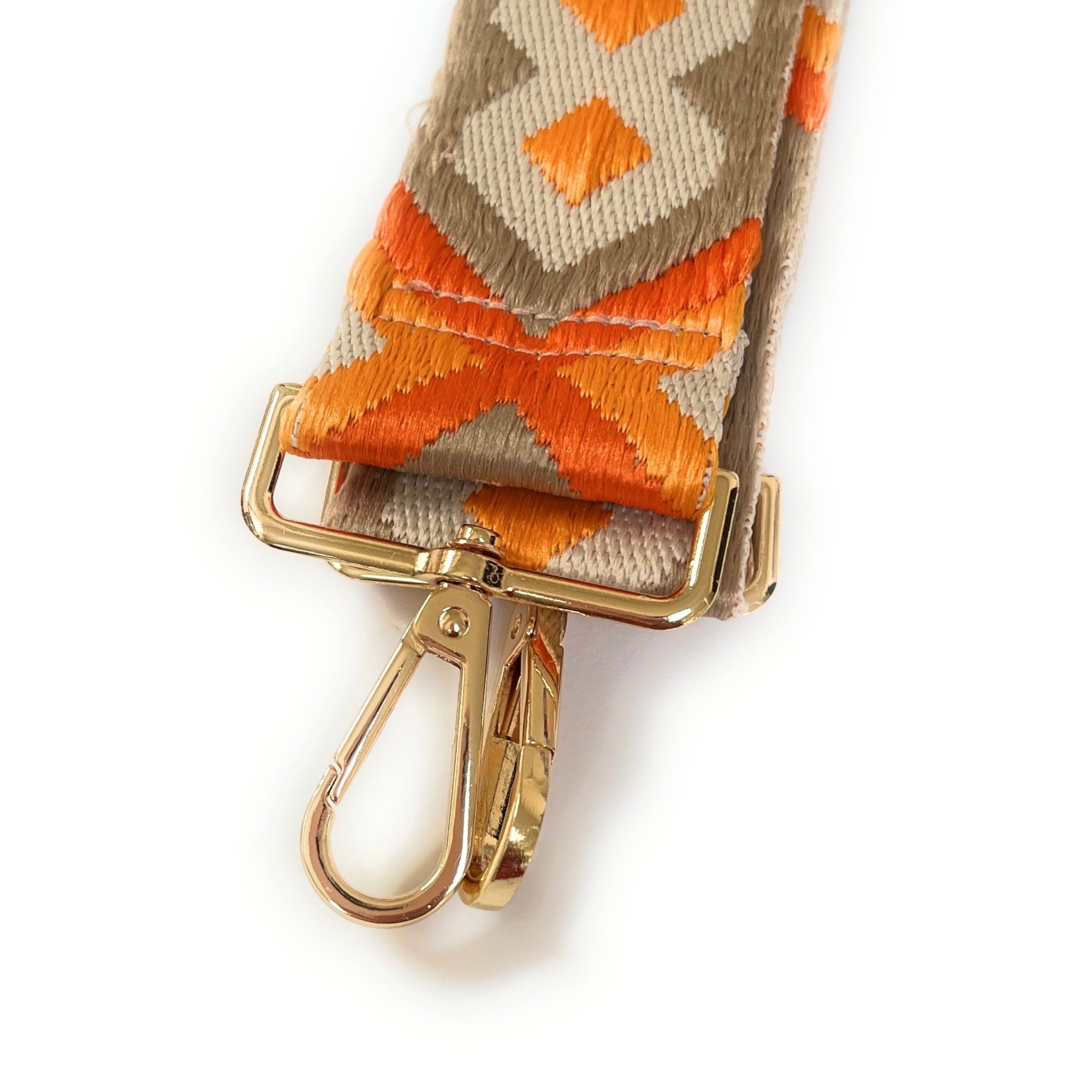 Sunny Cotton Embroidery Woven Strap