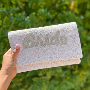 Bride clutch purse, gift for bride, seed beaded clutch purse, bridal purse clutch, white beaded wedding clutch, bride gifts, bridal gifts, engagement gifts, bridal shower gifts, bridesmaid gifts, bride to be gift, gift for her, bride gift, wedding gift, bridal gift, bridal purse clutch, wedding bag, wedding purse for bride, bride bag, wedding bridal clutch, wedding white bag, gifts for the bride, best engagement gift, best bridesmaid gift, bridal clutch, crossbody, gifts for her, handbag, wedding