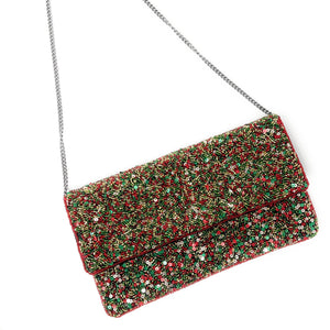 Christmas beaded clutch, Christmas clutch, Red green clutch, Christmas Accessories, Red beaded purse, Best Seller, Holiday Red clutch, best selling items, red green sequin clutch, Christmas gifts, Christmas sequin clutch, sequin accessories, Christmas bag, Red holiday clutch, Holiday gifts, Holiday purses, Christmas clutch, Red beaded clutch, Green beaded clutch, red green beaded clutch, Holiday Bags, evening clutches, Elegant evening clutch, holiday crossbody bag