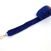 Load image into Gallery viewer, Beaded Purse Strap, Crossbody Purse Strap, GameDay Purse Strap, Beaded Bag Strap, College GameDay Strap, Hotty Toddy, War Eagle, Go Gators team, beaded purse strap, beaded strap, guitar strap, beaded guitar strap, bag strap, best friend gift, crossbody strap, camera strap, handbag strap, college gameday gift, college team strap, college game strap, college gifts, college game day gifts for her, college football straps, Auburn University