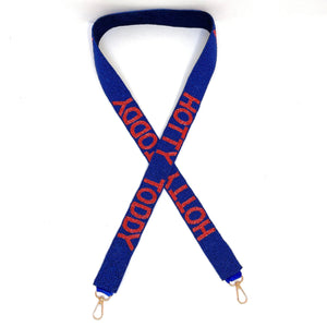 Beaded Purse Strap, Crossbody Purse Strap, GameDay Purse Strap, Beaded Bag Strap, College GameDay Bag Strap, War Eagle, Hail State, Go Dawgs, beaded strap, college game day accessories, beaded guitar strap, bag strap, handbag strap, straps for guitar, birthday gift for her, best friend gift, college gifts, crossbody strap, college gameday gift, college team strap, college game strap, hotty toddy strap, College gifts, college football, 
