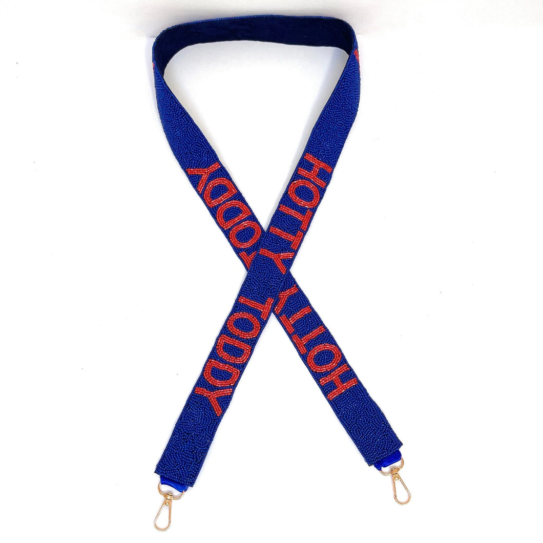 Beaded Purse Strap, Crossbody Purse Strap, GameDay Purse Strap, Beaded Bag Strap, College GameDay Bag Strap, War Eagle, Hail State, Go Dawgs, beaded strap, college game day accessories, beaded guitar strap, bag strap, handbag strap, straps for guitar, birthday gift for her, best friend gift, college gifts, crossbody strap, college gameday gift, college team strap, college game strap, hotty toddy strap, College gifts, college football, 