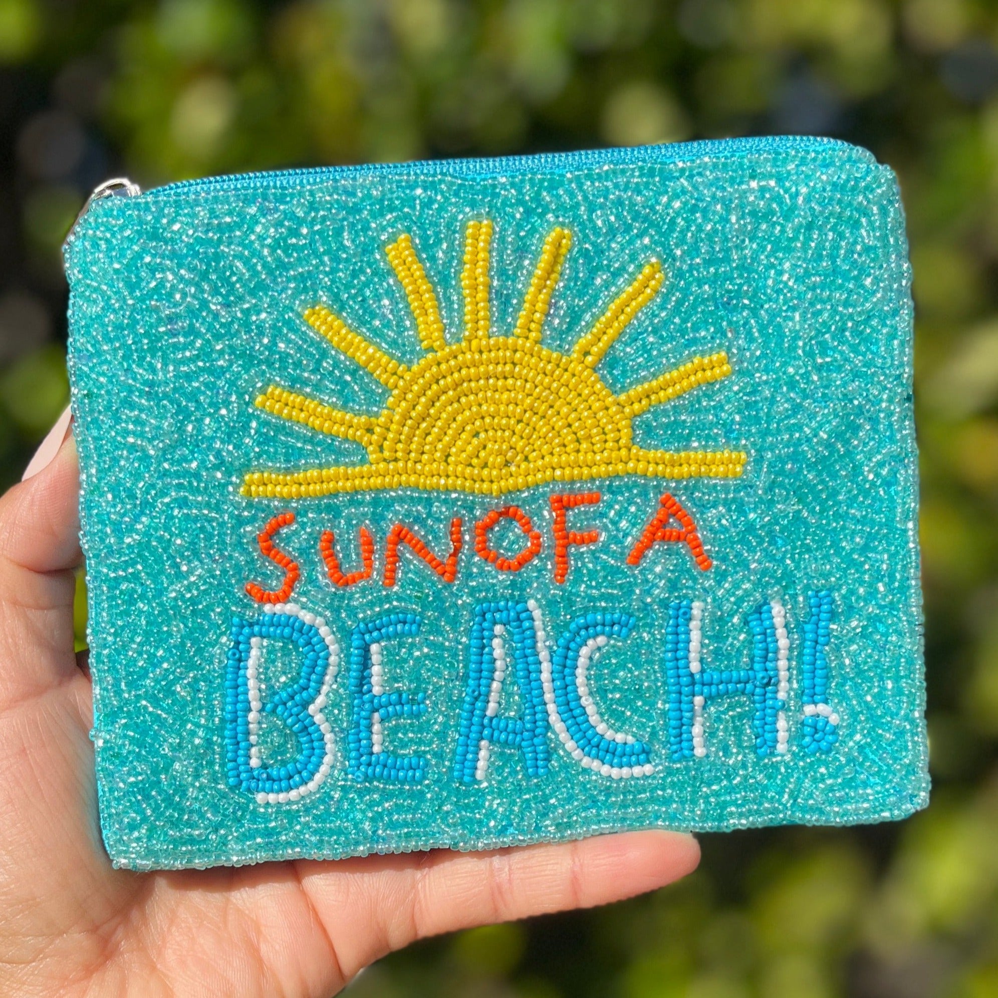 beach pouch bag