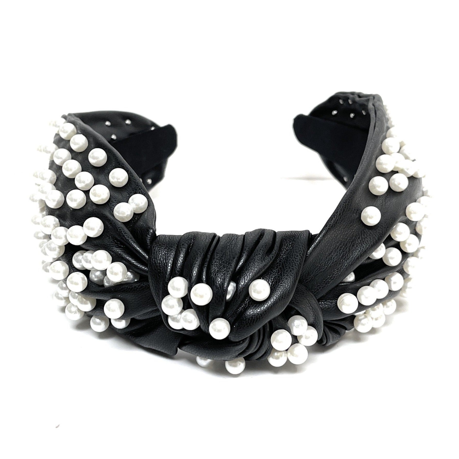 タナカダイスケ White pearl hair band Black White pearl hair band Black【stock】 – tanakadaisuke