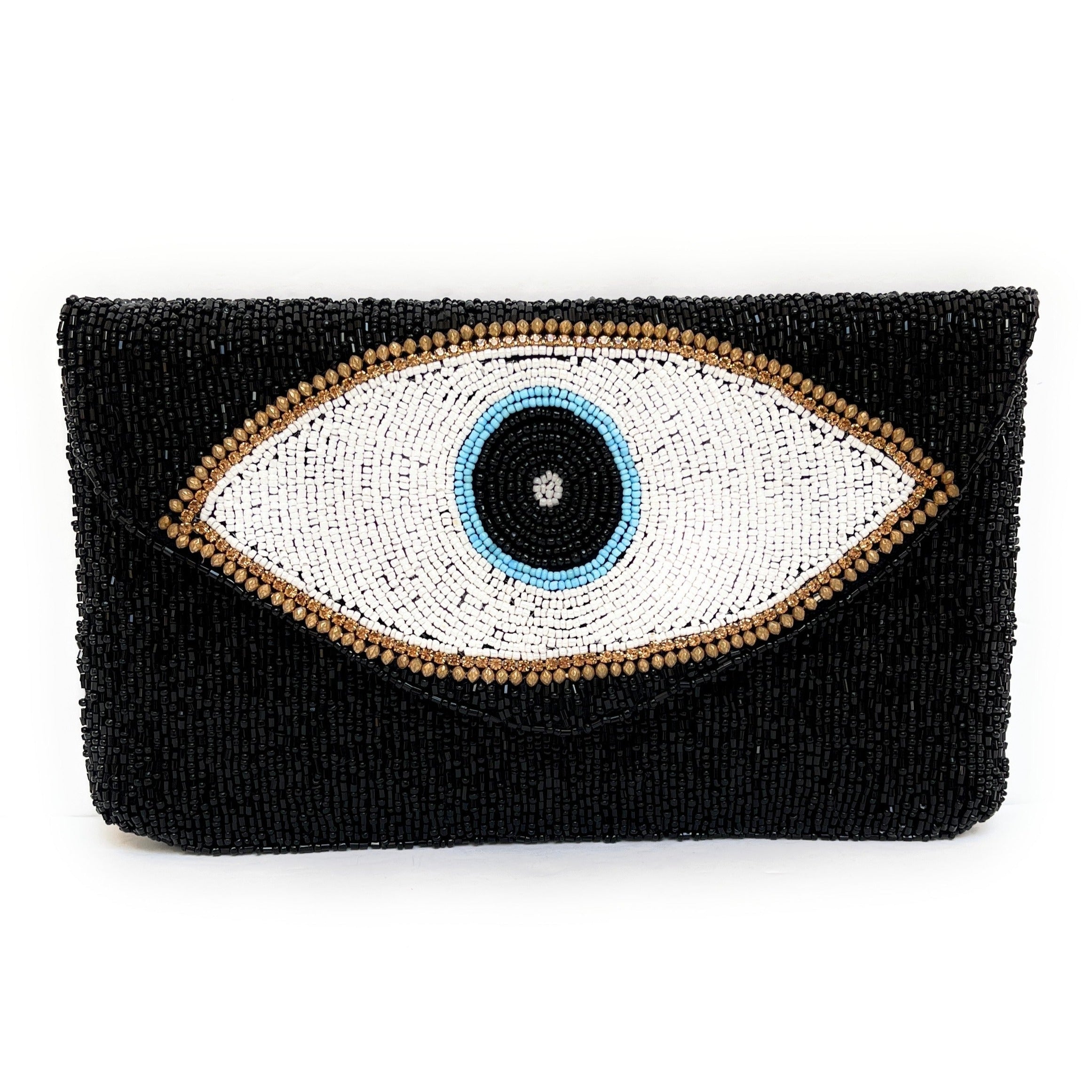 Evil cheap eye clutch