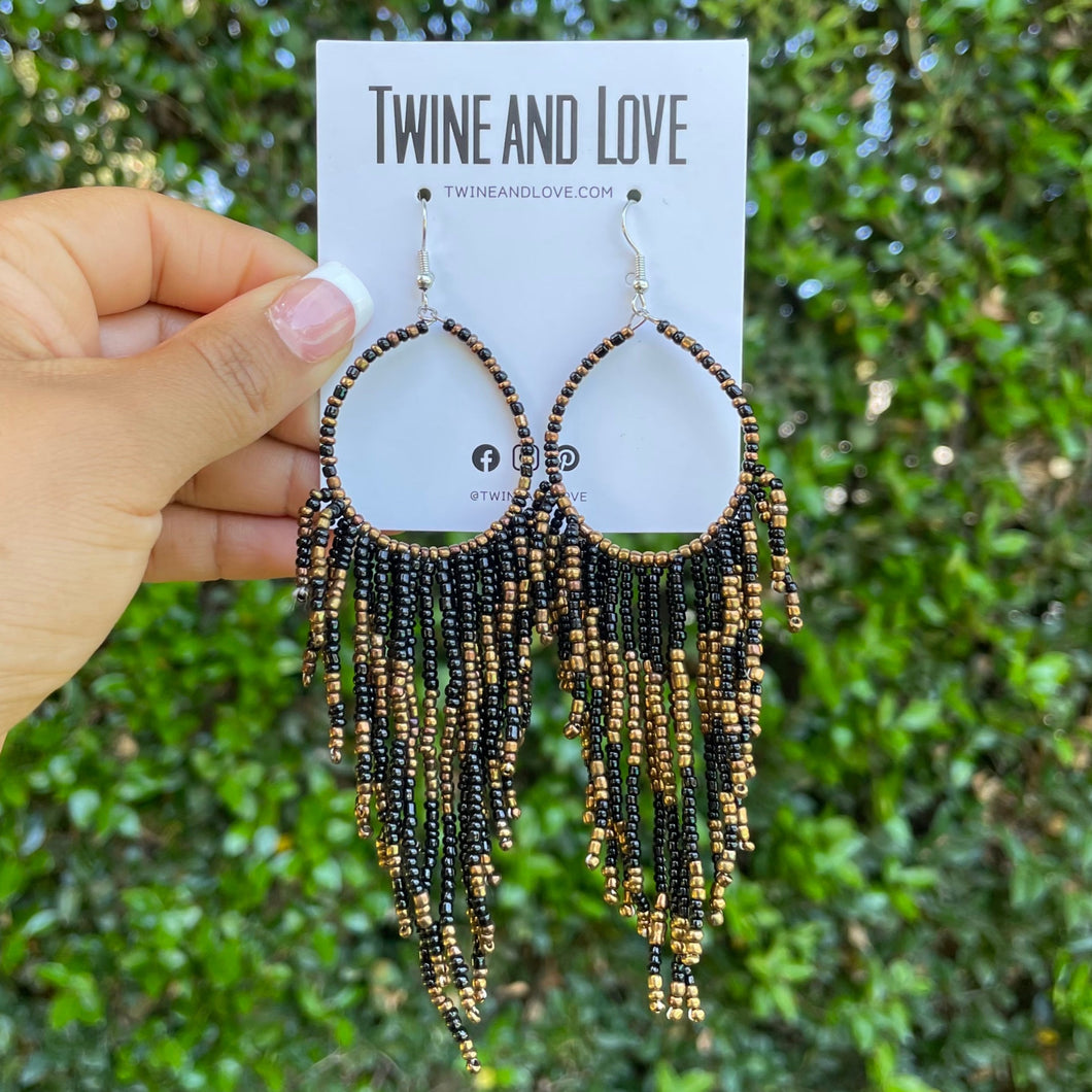 Beaded Earrings, Handcrafted Earrings, Boho Earrings, Summer Beaded Earrings, Long Bead Earrings, Bohemian Beaded Earrings, Best Friend Gift, beaded earrings, beaded earrings gift, birthday gift for her, handmade earrings, earrings for women, statement earrings, boho earrings, boho beaded earrings, bohemian earrings, best friend gift, artisan earrings, best selling items