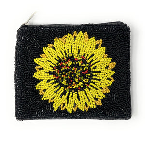 Coin Purse Pouch, Sunflower Beaded Coin Purse,  Sunflower bead Coin Purse, Beaded Purse, Sunflower Coin Purse, Best Friend Gift, Sunflower bags, Wallets for her, beaded coin purse, boho gifts, boho pouch, boho accessories, best friend gifts, coin purse, sunflower coin pouch, money coin pouch, Sunflower gifts, best selling items, bachelorette gifts, birthday gifts, preppy beaded wallet, party favors, sunflower beaded coin purse, evil eye beaded coin pouch, floral wallets for girls, sunflower accessories