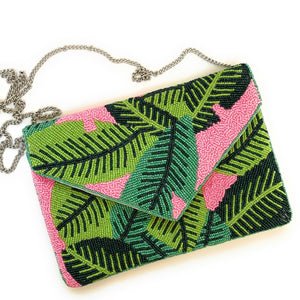 palm leaves beaded clutch purse, palm leaf beaded bag, birthday gift for her, summer clutch, seed bead purse, beaded bag, palm leaf handbang, beaded bag, seed bead clutch, summer bag, birthday gift for her, clutch bag, seed bead purse, engagement gift, bridal gift to bride, bridal gift, palm leaves purse, gifts to bride, gifts for bride, wedding gift, bride gifts,beaded clutch purse, birthday gift for her, summer clutch, seed bead purse, beaded bag, summer bag, boho purse