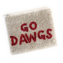 Load image into Gallery viewer, Beaded coin purse, beaded coin pouch, GameDay Purse, Beaded pouch, Coin purse, coin pouch, College GameDay pouch, georgia bulldogs coin purse, georgia bulldogs, Go Dawgs team, college coin purse, college coin pouch, beaded purse, best friend gift, college coin bag, college gameday gift, go dawgs coin pouch, go dawgs coin purse, go dawgs coin pouch, Georgia university gifts, go Dawgs, college gifts, college football coin purse, Georgia Bulldogs, Georgia College football, college football coin pouch