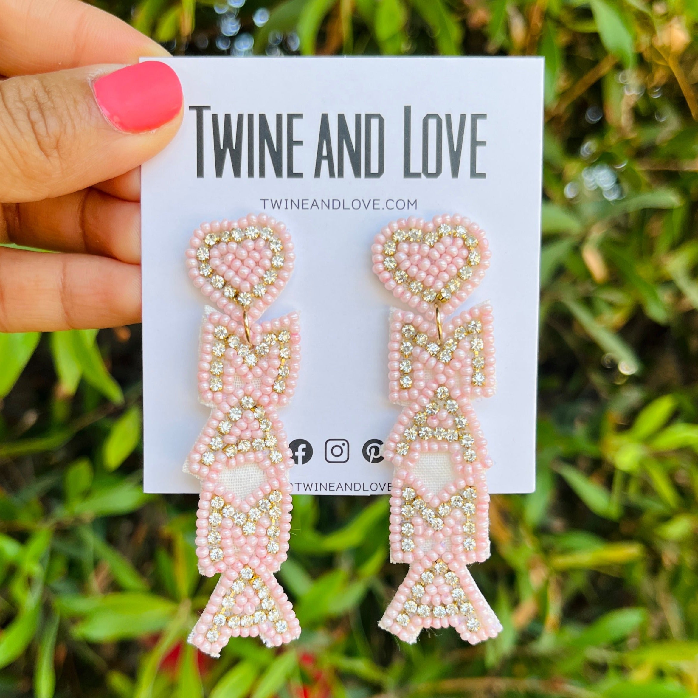 Pink Mama Beaded Earrings Pink Mama Beaded Earrings