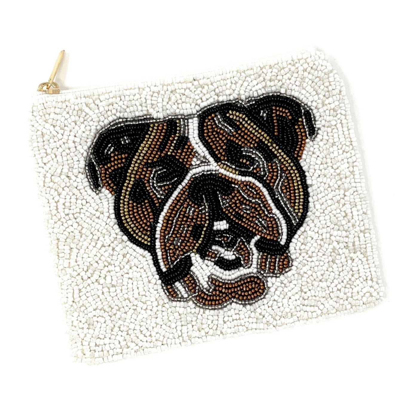 FOOTBALL BEADED COIN BAGS