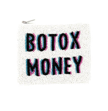 Load image into Gallery viewer, Botox Money Beaded Coin Purse