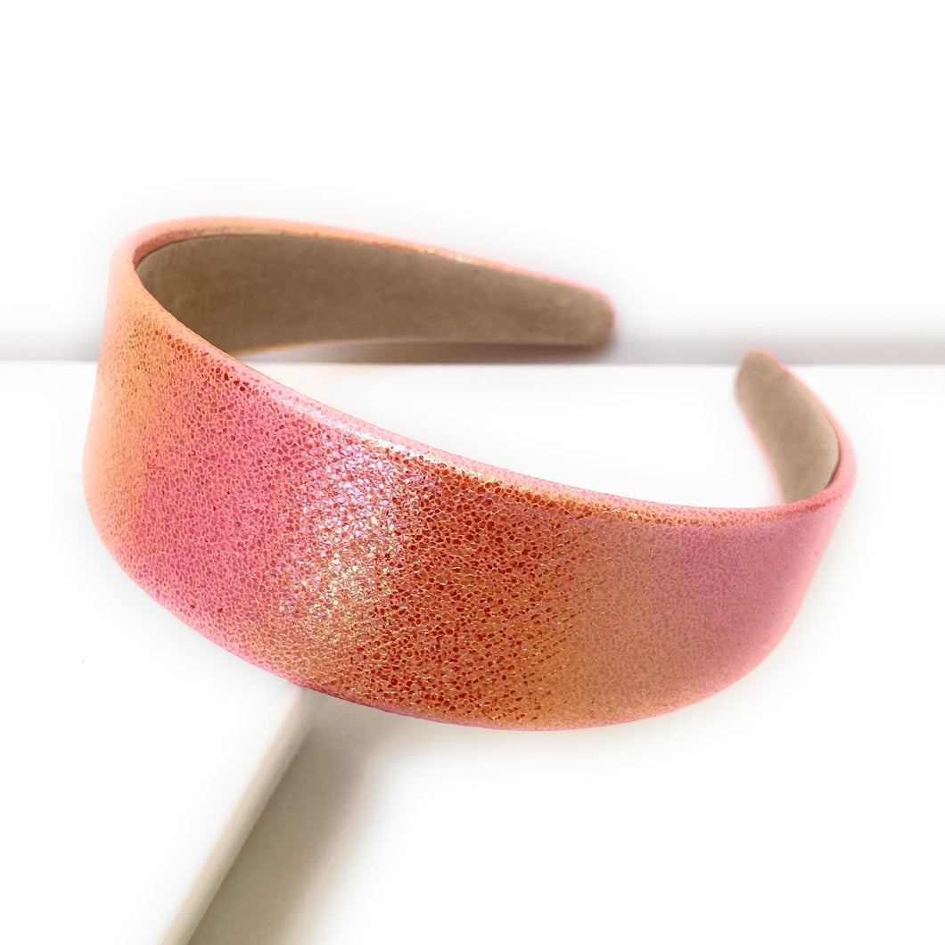 Iridescent headband, metallic headband for women, wide iridescent headband, summer headband, headband for women and girls, mermaid headband, knotted headband, classic headband, headbands for women, trendy headband, girls headband, chic headbands, best friend gift, statement headband, hair accessories