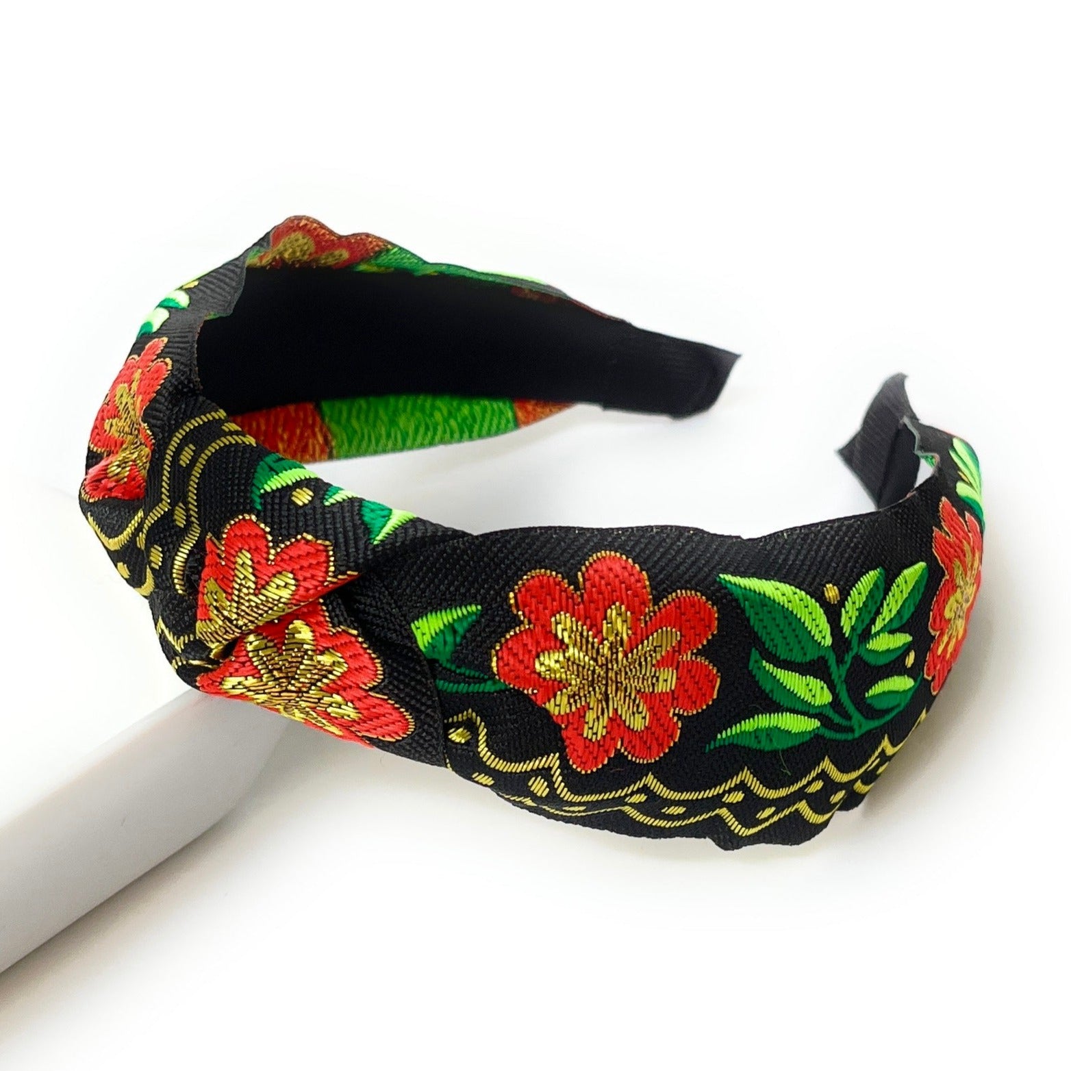 Embroidered Headbands | Floral Headbands | Twine and Love display picture 3