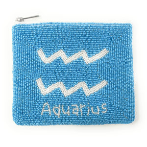 Zodiac Signs Coin Purse Pouch, Aquarius Beaded Coin Purse, Aquarius bead Coin Purse, Aquarius Beaded Purses for kids, Astrology Signs Coin Purse, Best Friend Gift, Aquarius beaded coin pouch, Zodiac Wallets for her, beaded coin purse, girl birthday gifts, boho pouch, boho accessories, best friend gifts, coin purse, zodiac signs gifts, money coin pouch, gift bags, best selling items, bachelorette gifts, birthday gifts, preppy beaded wallet, party favors, party favors, zodiac signs accessories. 