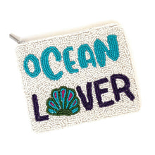 Load image into Gallery viewer, Coin Purse Pouch, Beaded Coin Purse, Cute Coin Purse, Beaded Purse, Summer Coin Purse, Best Friend Gift, Pouches, Boho bags, Wallets for her, beaded coin purse, boho purse, gifs for her, birthday gifts, cute pouches, pouches for women, boho pouch, boho accessories, best friend gifts, coin purse, coin pouch, money coin pouch, friend gift, girlfriend gift, miscellaneous gifts, best seller, best selling items, bachelorette gifts, birthday gifts, preppy beaded wallet, ocean lover gifts, ocean lover pouch