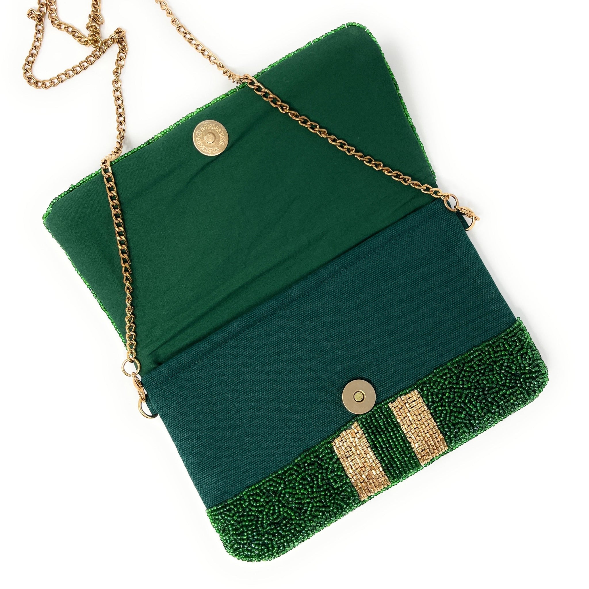 Green Box Clutch Envelope Rhinestone Evening Hand Purse for Party |  Baginning