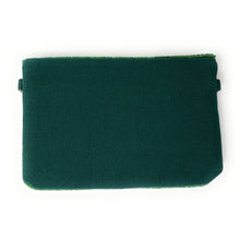 Load image into Gallery viewer, Beaded clutch purse, green gold beaded clutch, GameDay Purse, Green Beaded bag, Green gold purse, College GameDay pouch, Baylor bears, game day college purse, gold green beaded purse, best friend gift, college bag, college game day gift, go bulls gifts, go bulls purse, college gifts, college football green clutch, Green gold beaded purse, Go bulls purse, Go green, Green bay, green beaded clutch, Gold green beaded clutch 