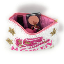 Load image into Gallery viewer, Howdy Large Beaded Purse